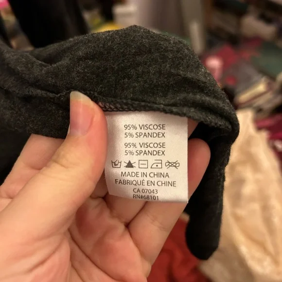 Belldini Gray Embellished Knit Cardigan - Picture 3 of 3